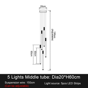 La Barra Staircase Foyer Chandelier - view 18