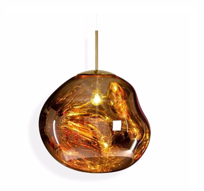 Custom Lava Glass Chandelier 36‘’ - view 4