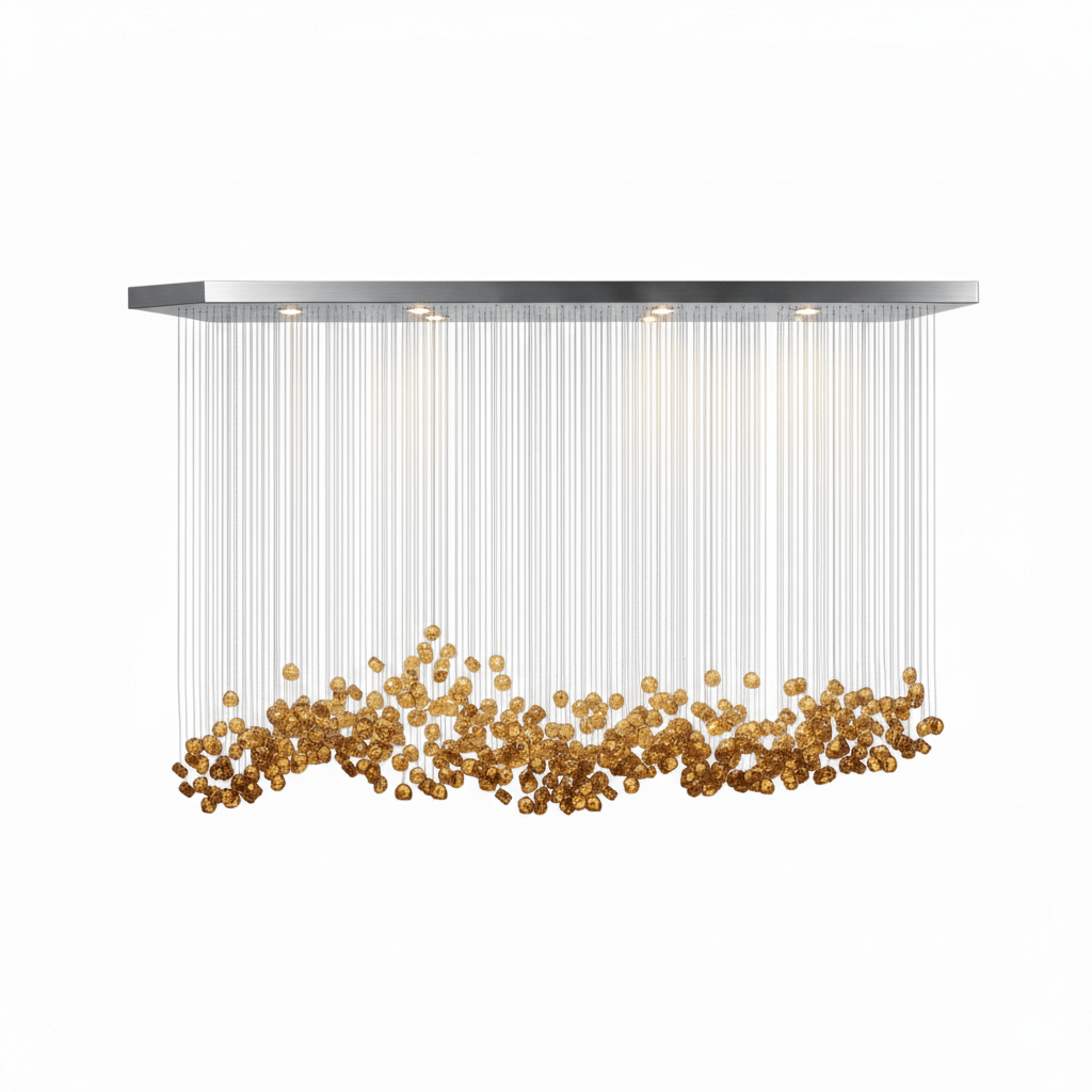 Crystal Stone Crystal Spiral Chandelier - view 73