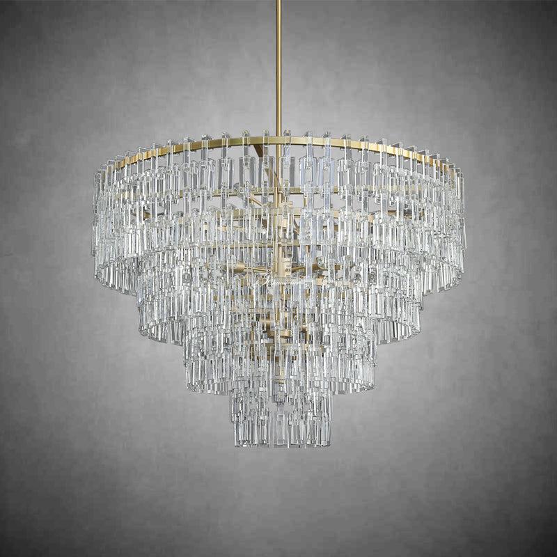 Montis 4-Tier Round Chandelier 48"