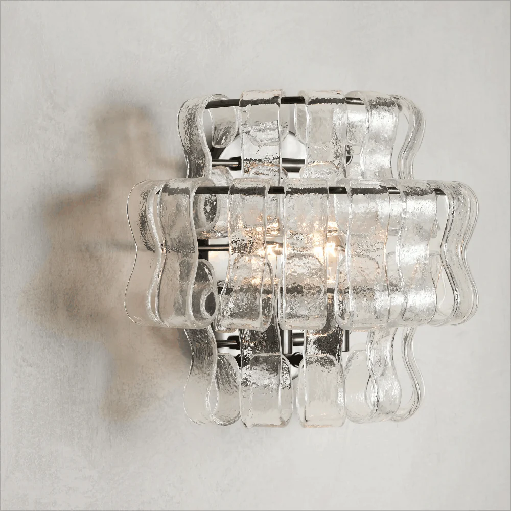 Ghiaccio Glass Wall Sconces, chandelier - view 5