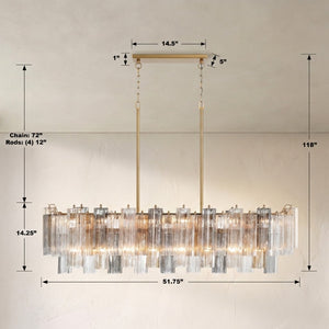 Addis 51.75'' Linear Chandelier - view 39