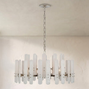 Aerin Bonnington Large Chandelier With Alabaster
