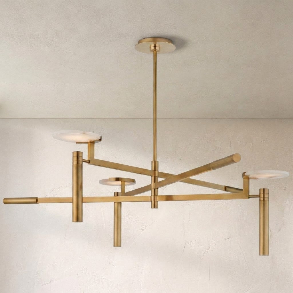 Alabaster Large Chandelier