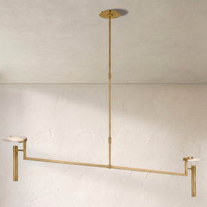Alabaster Kelly Wearstler Linear Chandelier - view 3