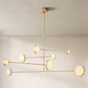 Alaric Mobile Chandelier 60", alabaster