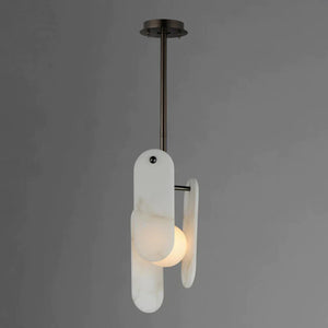 Studio M Alabaster Megalith Single Pendant - view 3