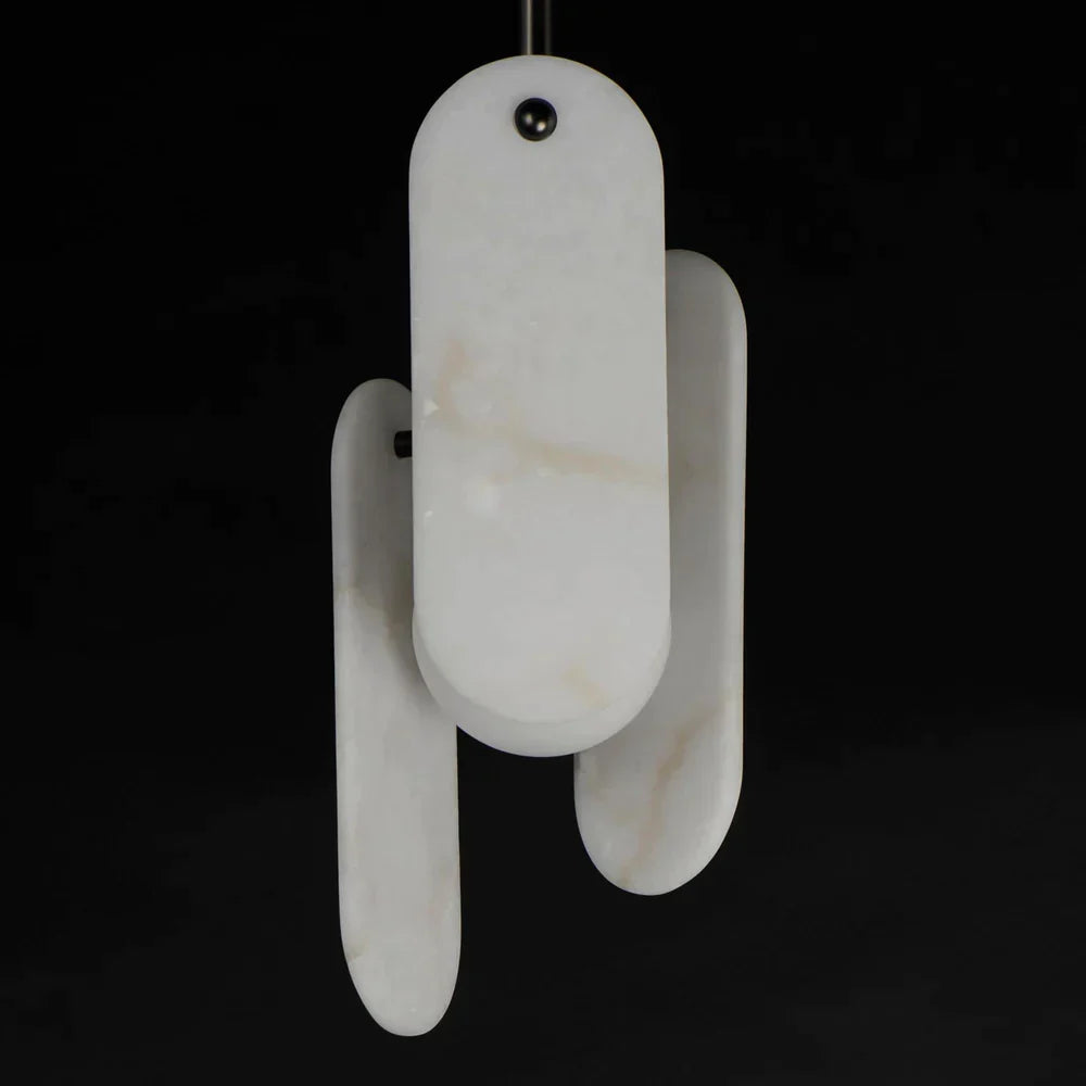 Studio M Alabaster Megalith Single Pendant - view 6