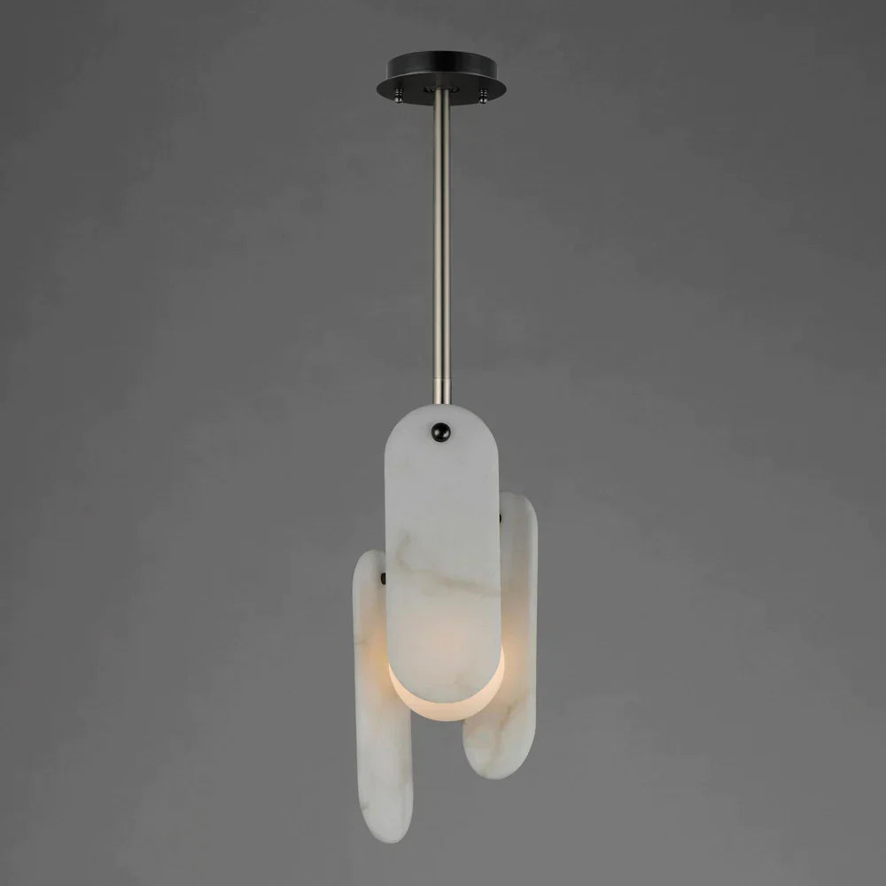 Studio M Alabaster Megalith Single Pendant - view 9