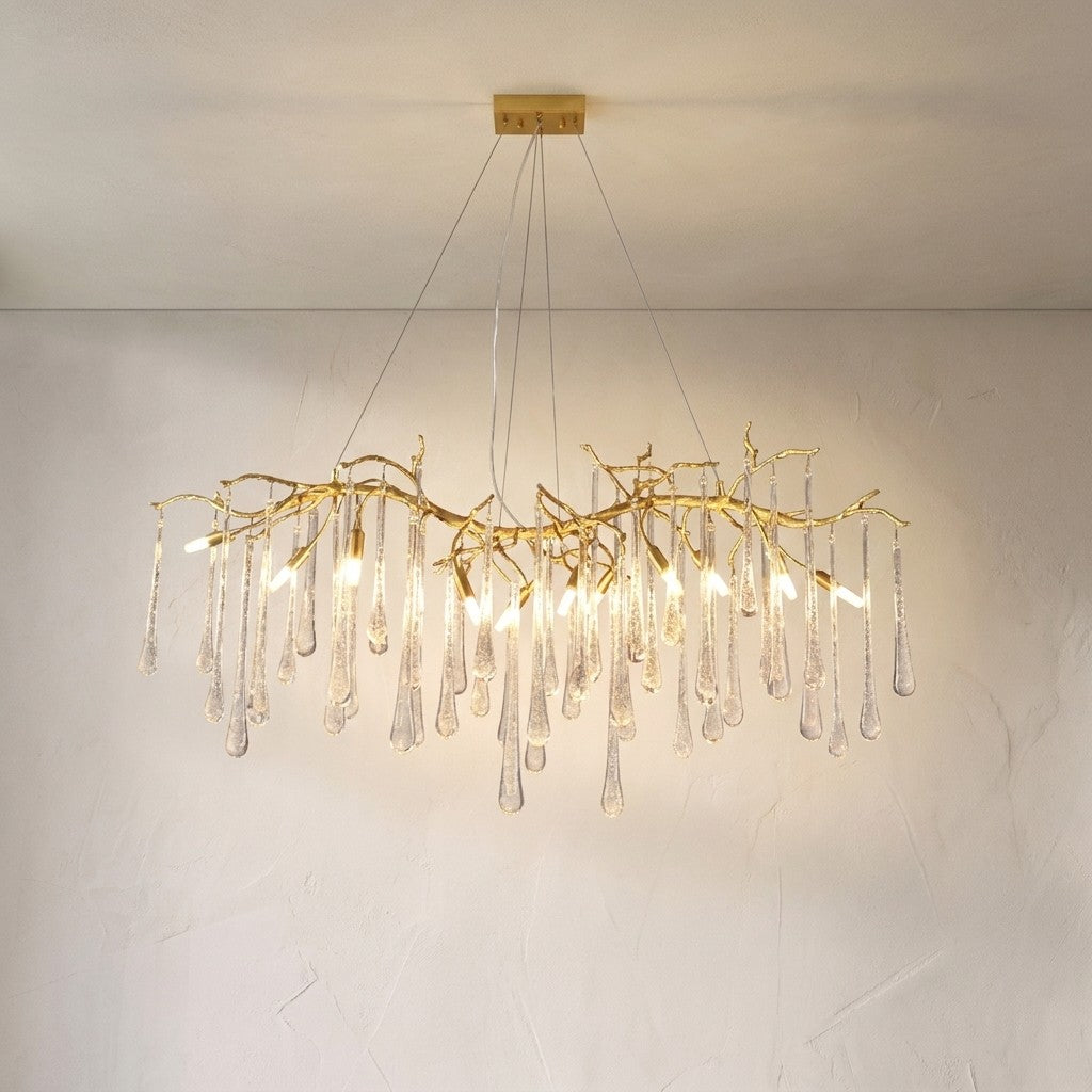 Aqua Makrama Chandeliers - view 2