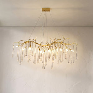 Aqua Makrama Chandeliers - view 2