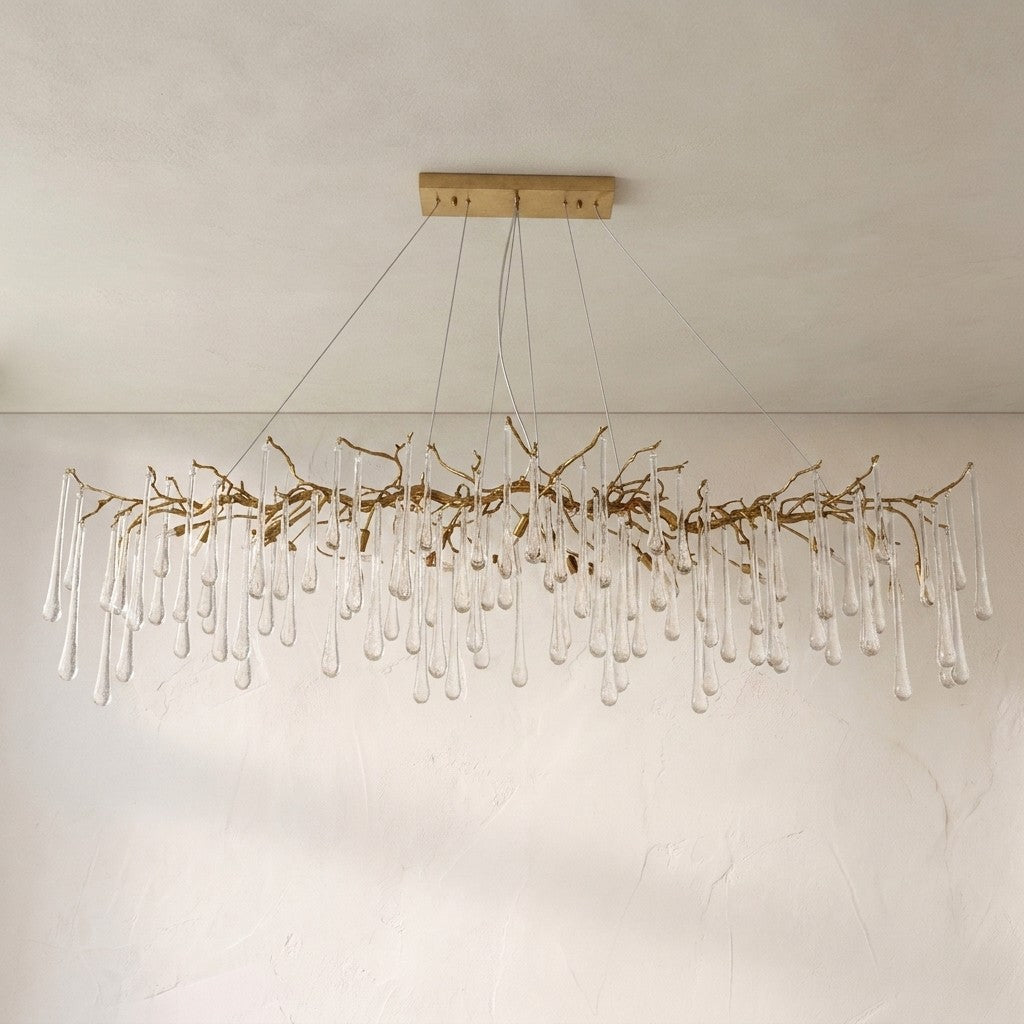 Aqua Makrama Chandeliers - view 3