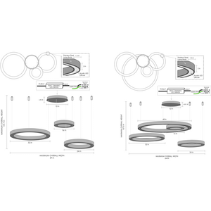 Travara Multi Light Chandelier - view 2