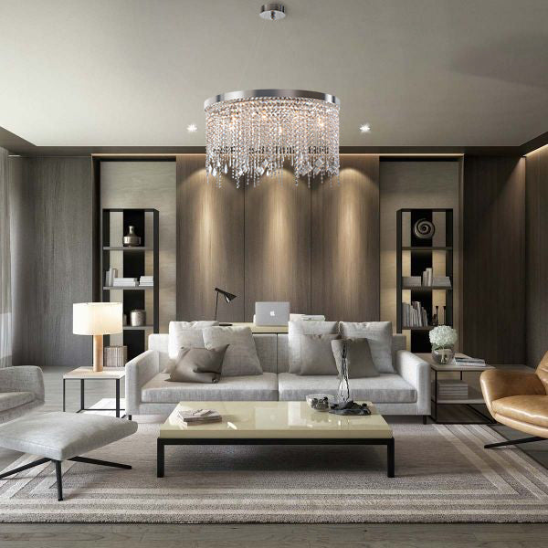Astoria Round Crystal Chandelier - view 2