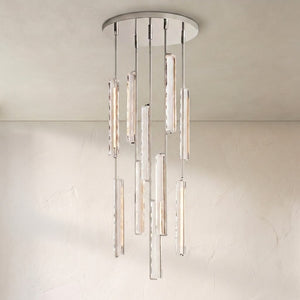 Aureon Crystal Round Chandelier