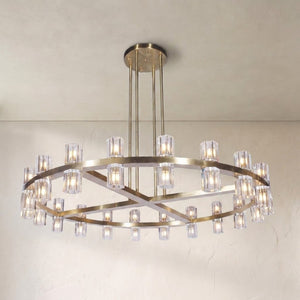 Aurora 1-Tier Round Chandelier 50” - view 2