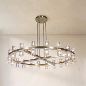 Aurora 1-Tier Round Chandelier 50” - view 3