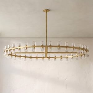 Aurora Wine-Glass Round Chandelier 60"