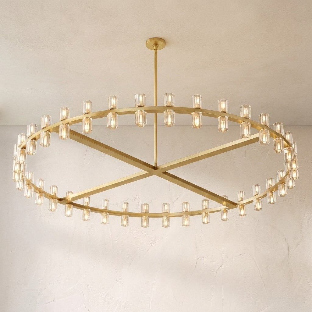 Aurora Wine-Glass Round Chandelier 60" - view 2
