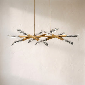 Axel Linear Chandelier 60"