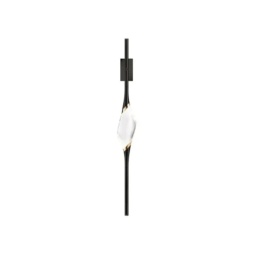 Callista Modern Crystal Linear Wall Sconce, chandelier - view 3
