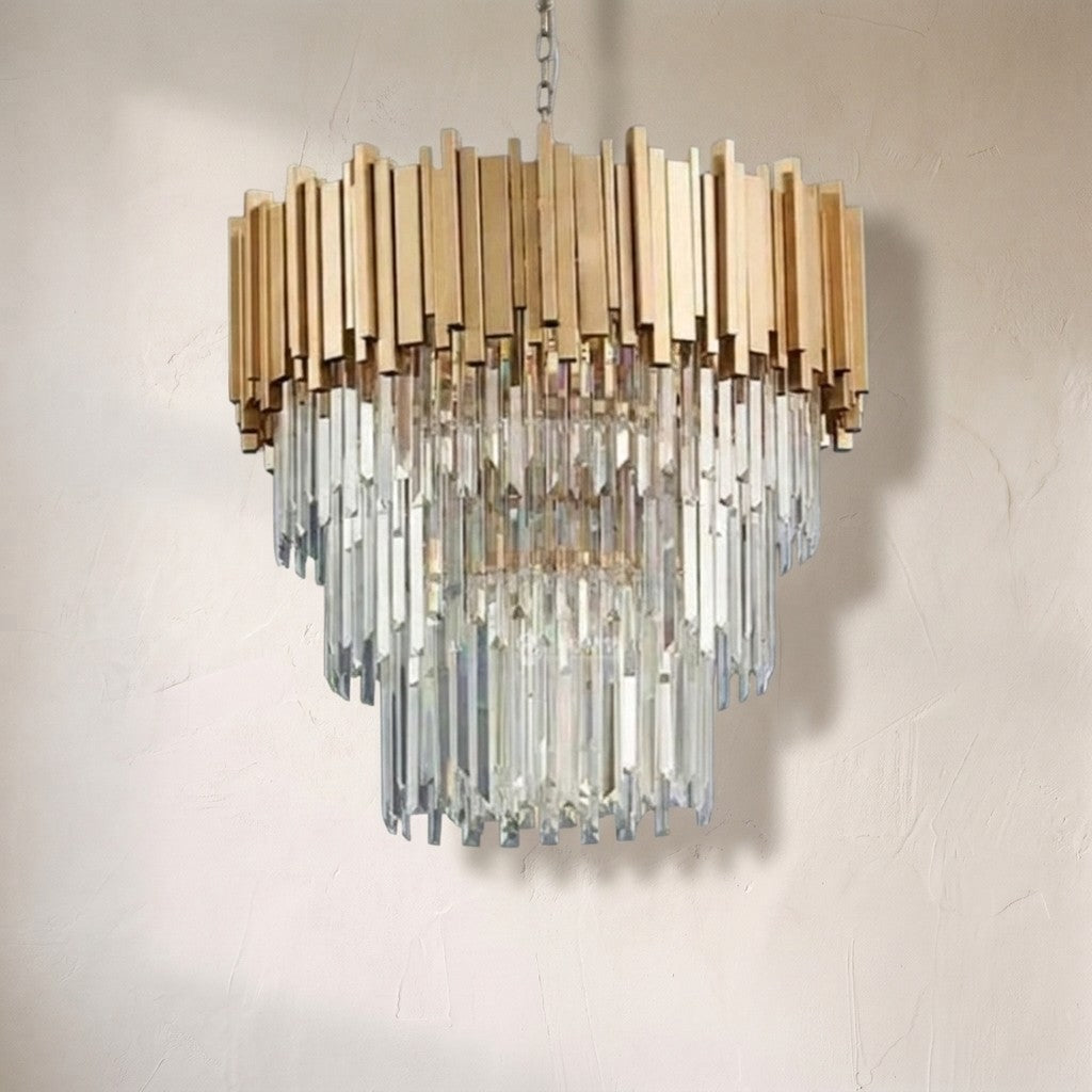 Bahay Antoine Crystal Round Chandelier