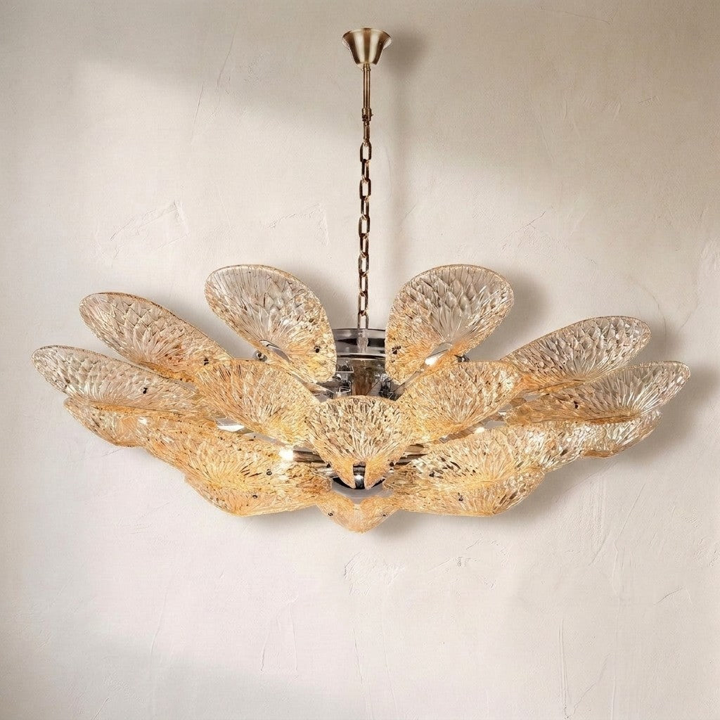 Bella Murano Glass Flower Chandelier