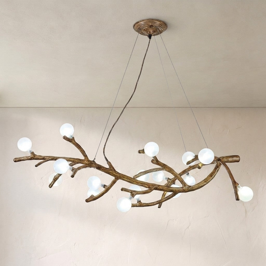Boho Tree Branch Modern Chandelier - view 2