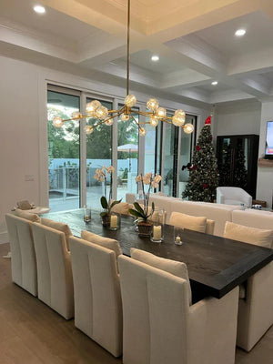 Crysball Glass Round Chandelier 60" - view 11