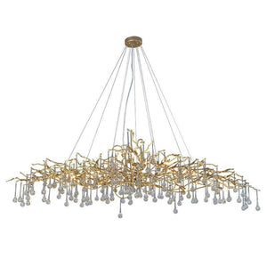 Doris Branch Crystal Chandelier Light - view 3