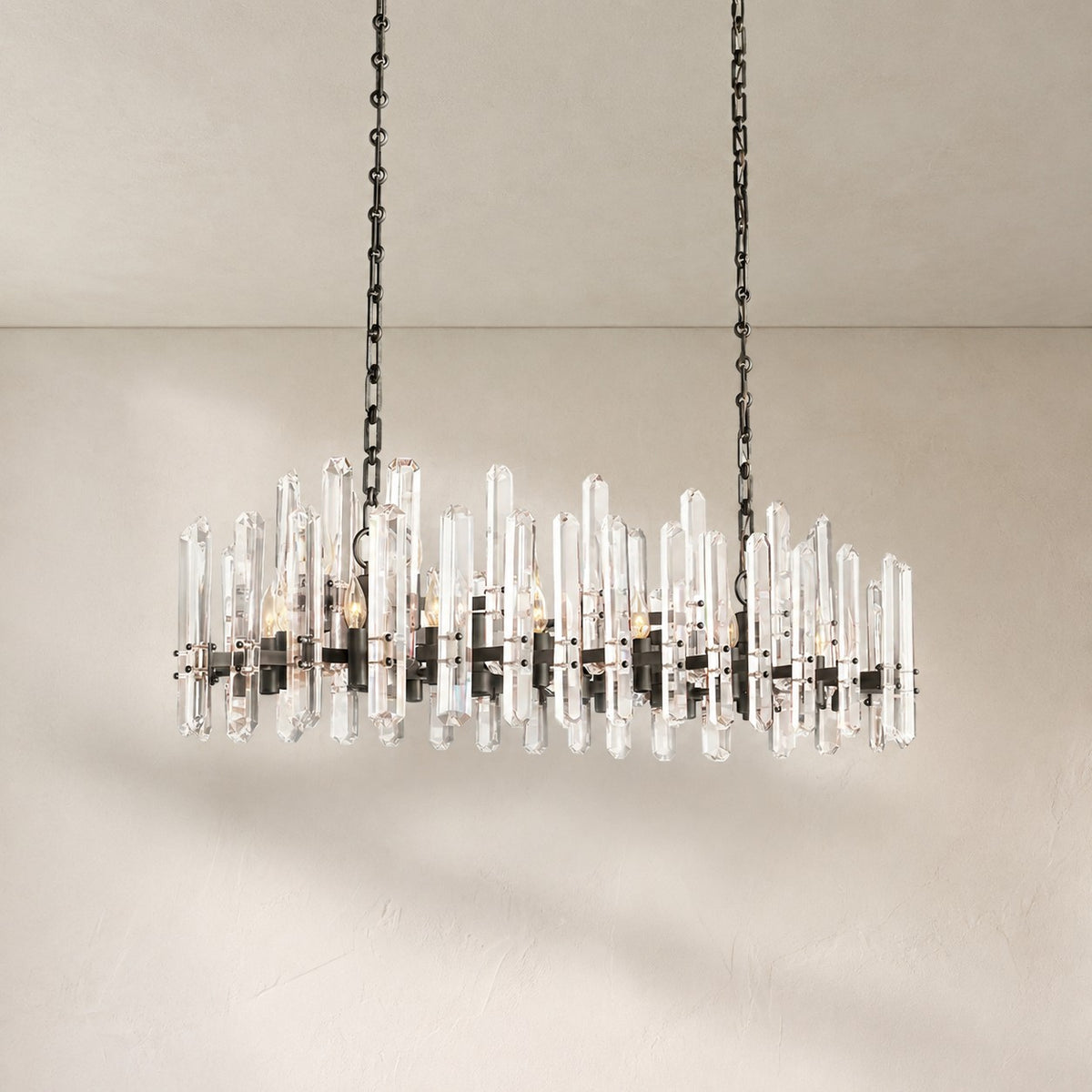 Branxton Rectangular chandelier 54” 72"