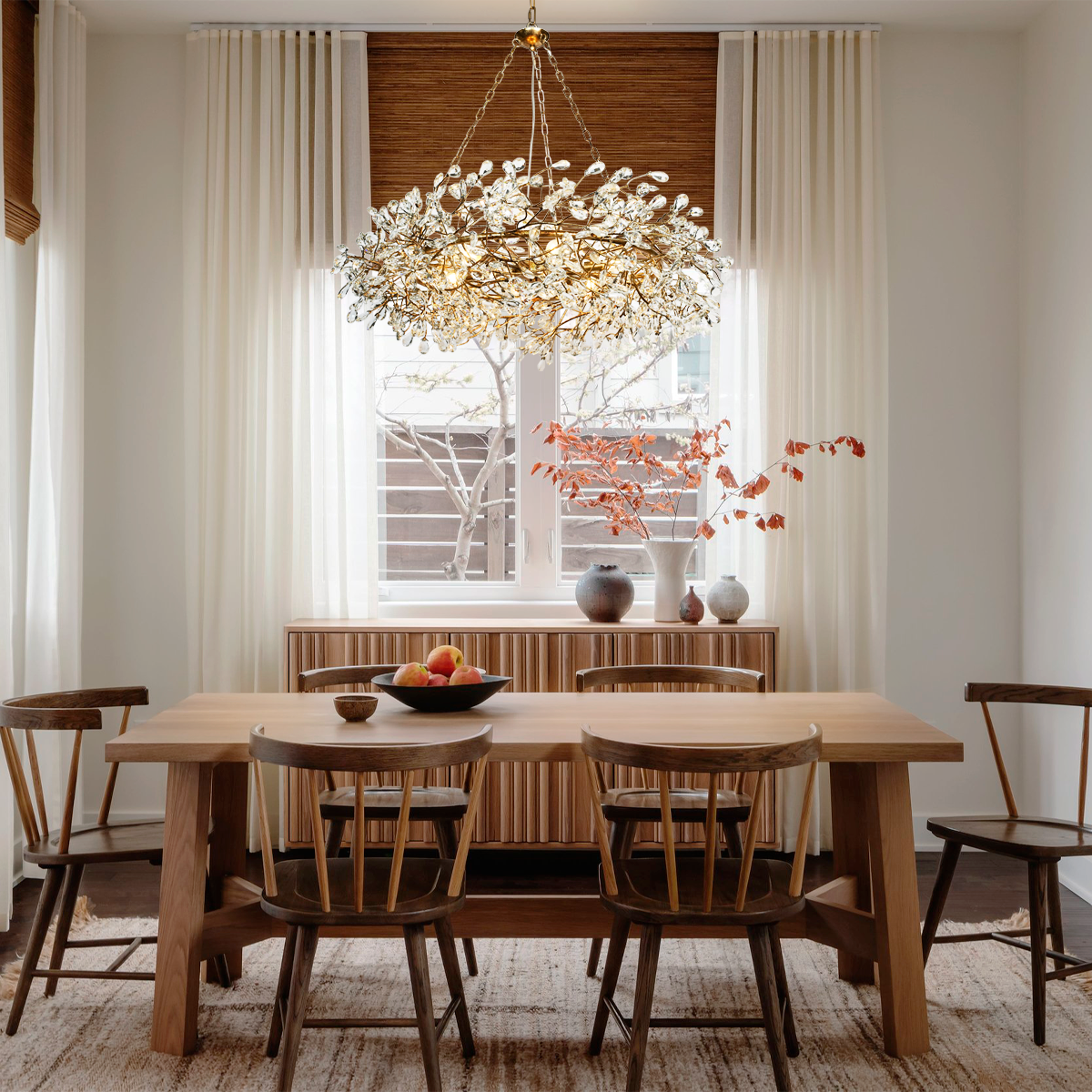 Fiore Crown Chandelier 39" 48" 60" - view 16