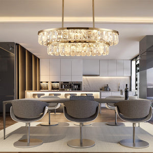 Selene Linear Crystal Chandelier - view 10