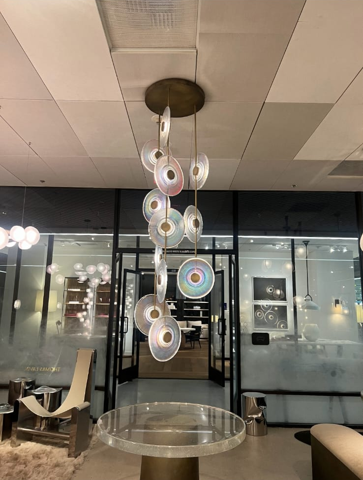 Modern Art Design Radiant Glass Chandelier - view 7
