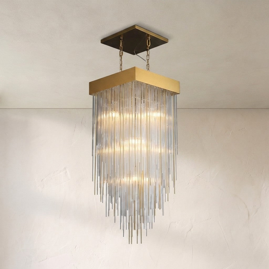 Caelix Square Chandelier 21"30"