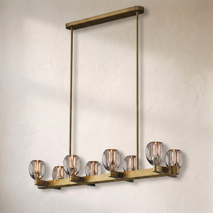 Canson Linear Modern 8 lights Dining Room Chandelier