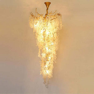 Long Vine Staircase Chandelier 78.7" 110" - view 2