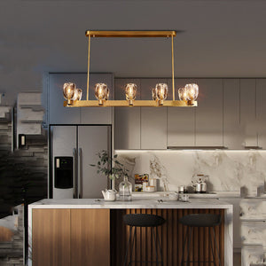 Canson Linear Modern 8 lights Dining Room Chandelier - view 4