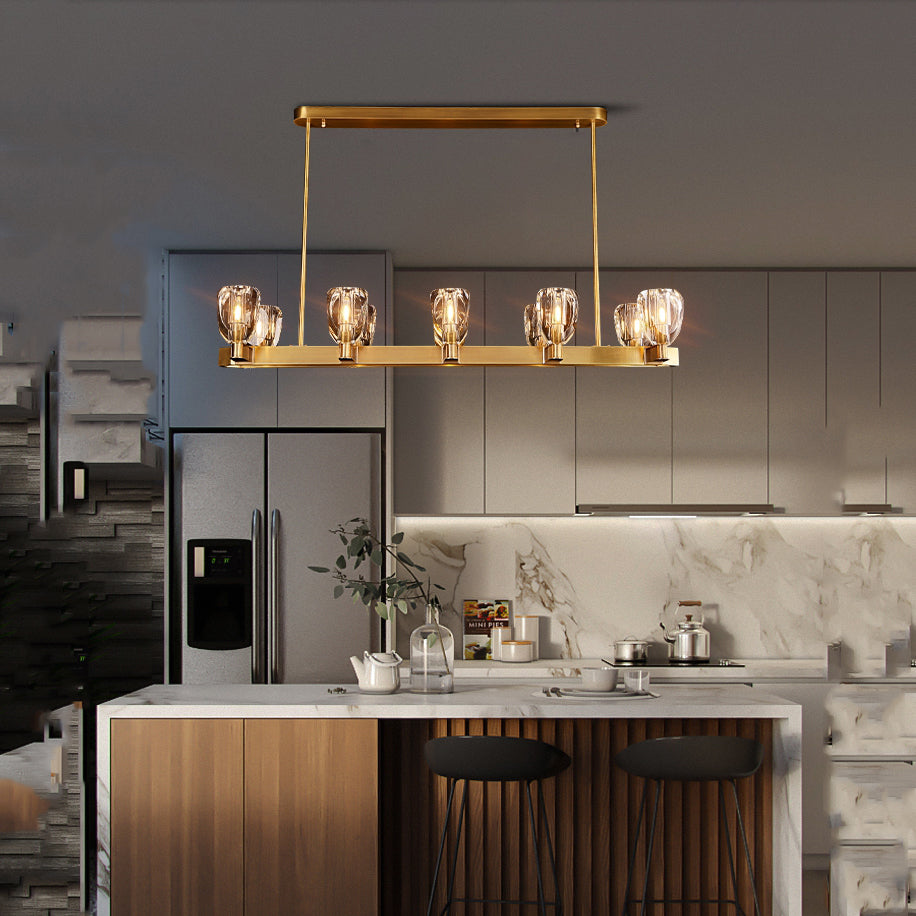 Canson Linear Modern 8 lights Dining Room Chandelier - view 4