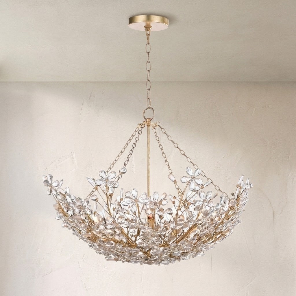Cherish 6 Lights Round Chandelier