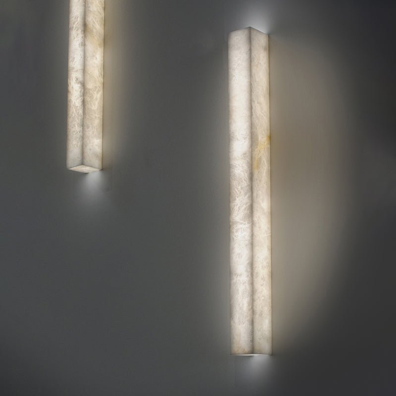 Chloe Indoor Kitchen Island Alabaster Wall Light, chandelier
