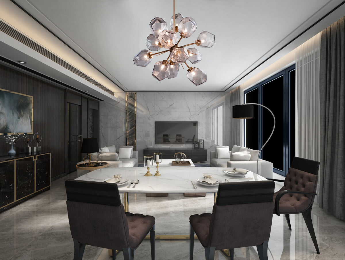 Nicole Starburst Chandelier - view 15