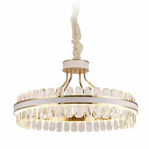 Cintura Leather Chandelier — product photo