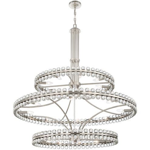 Modern 2/3 Ring Glass Ball Chandelier for Low-ceiling - view 17