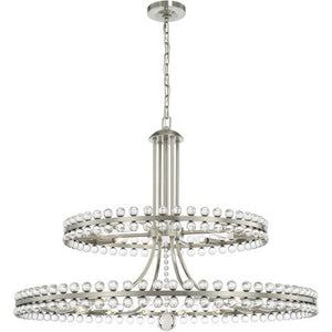 Modern 2/3 Ring Glass Ball Chandelier for Low-ceiling - view 16