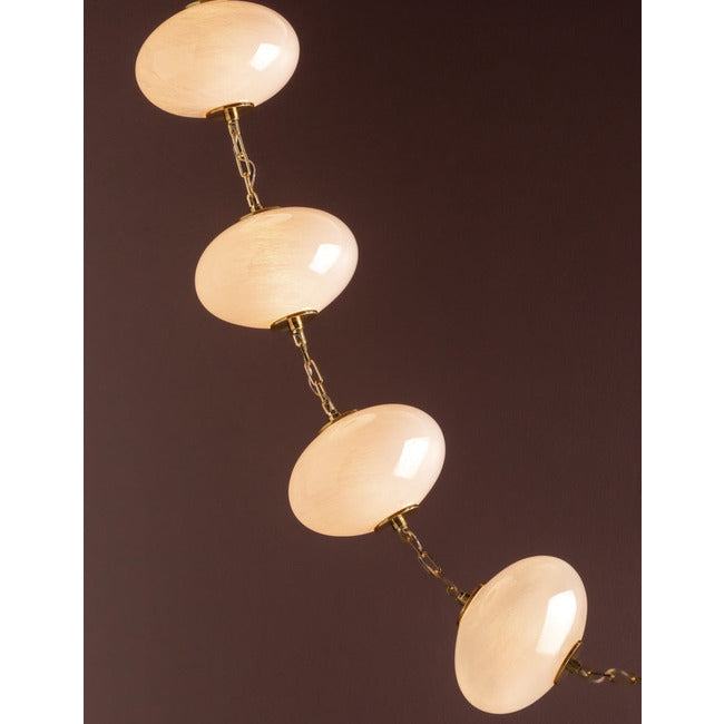 Lattice Glass Chandelier - view 4