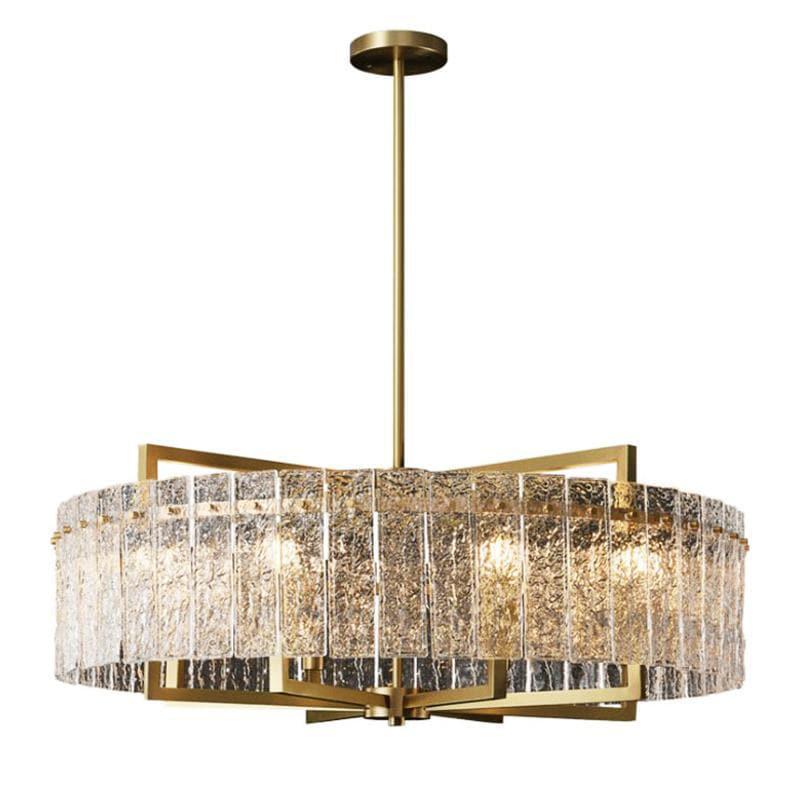 Classic Moire Crystal Round Chandelier - view 5