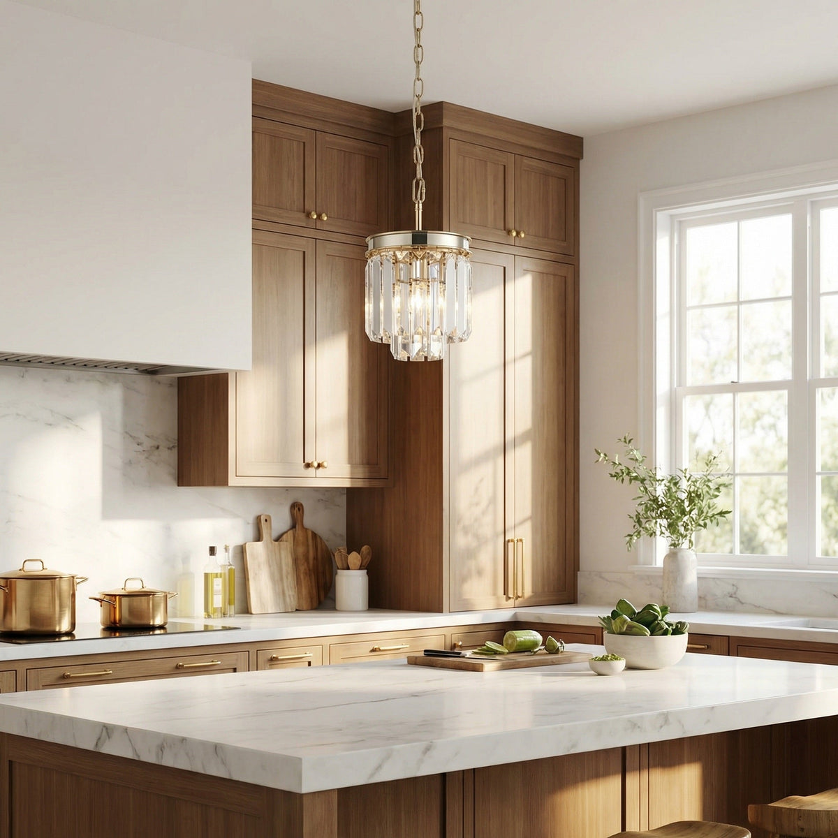 Selene Linear Crystal Chandelier - view 6