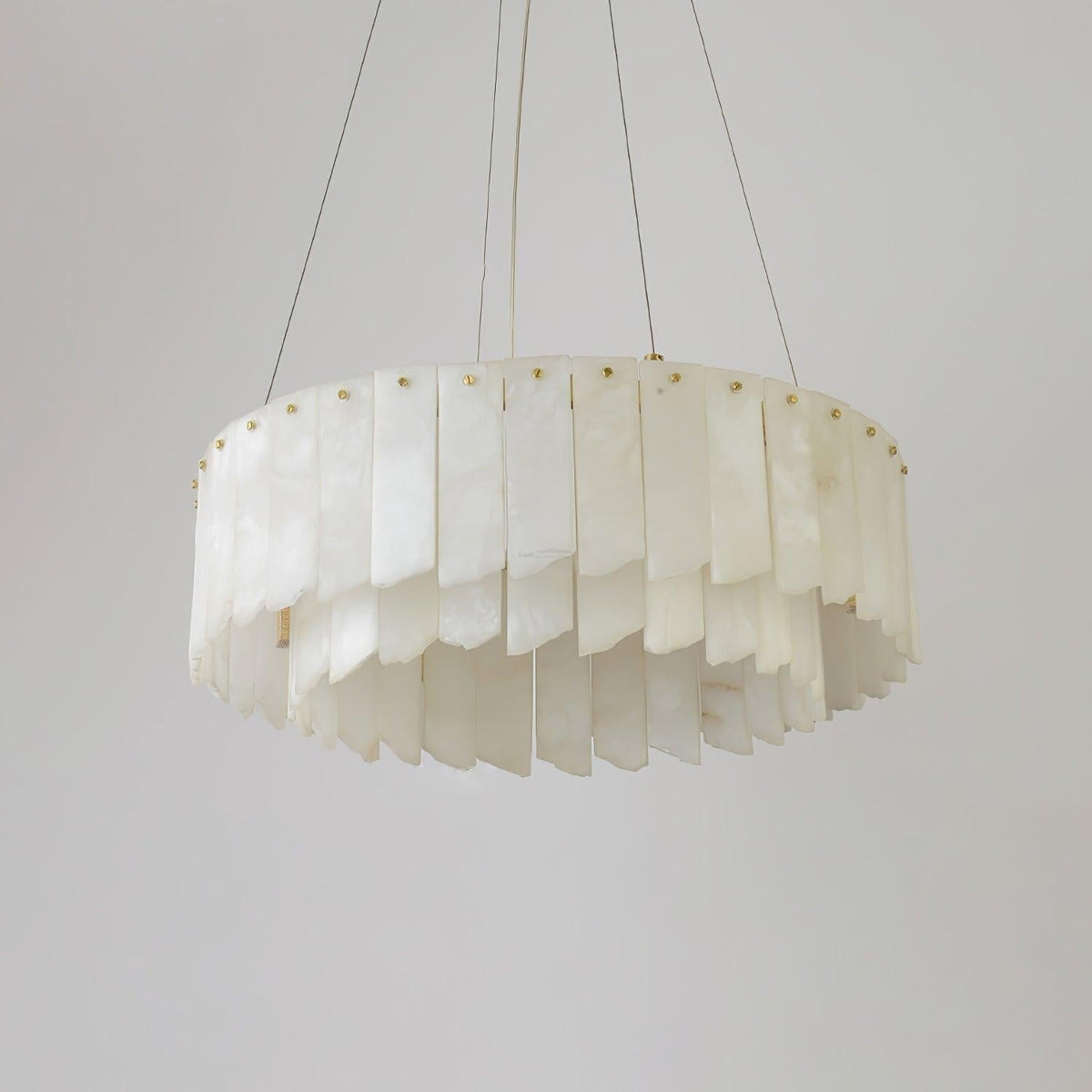 Alabaster Cascade Tiered Chandelier 27.6 - view 2