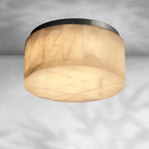 Riora Calcite Round Flushmount 6"10"14", flush mount - view 2